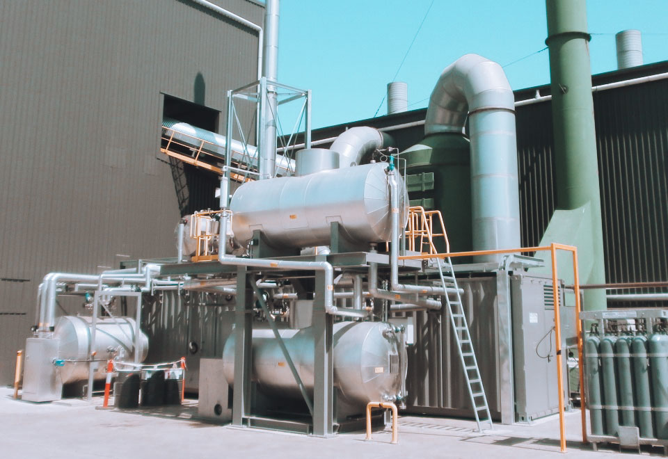 Decontamination plant