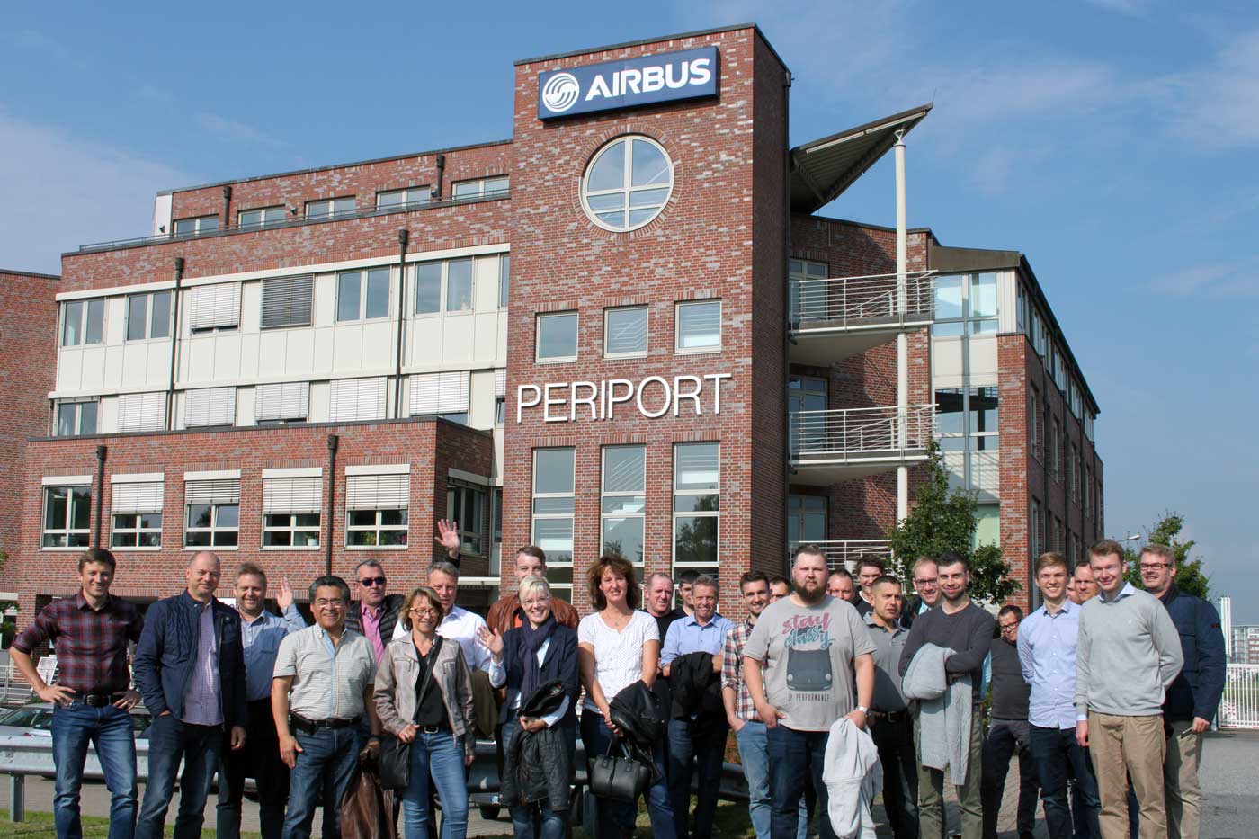 heat 11 TeamTour 2017. Besuch bei Airbus. Passion for passenger transfer.